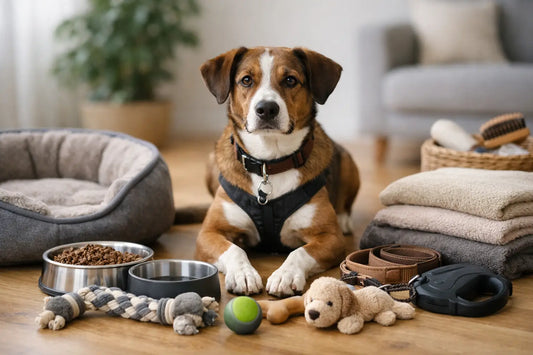 Erste Ausstattung für Adoptivhunde richtig wählen
