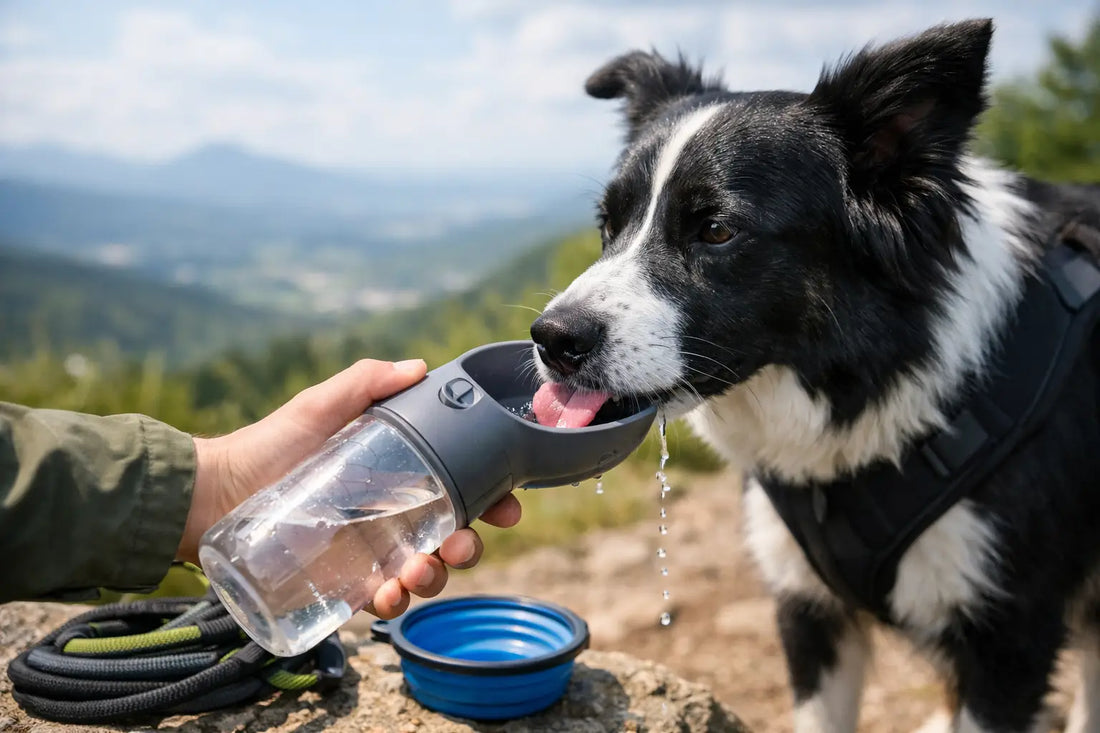 Trinkflasche fr Hund unterwegs richtig whlen  mypfote.com
