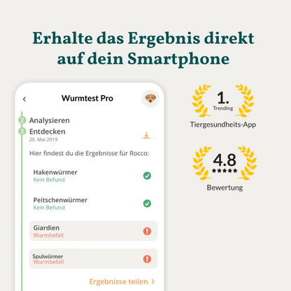 Wurmtest Basic Hund Sparpaket