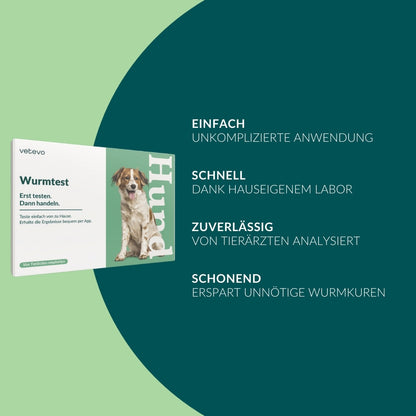 Wurmtest Basic Hund Sparpaket