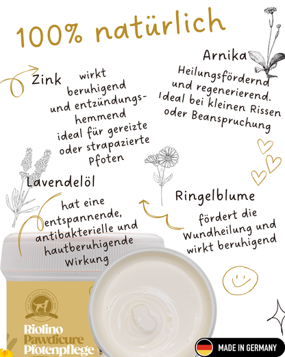 Riolino Pawdicure – Pfotenbalsam für Hunde