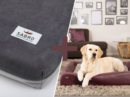 Orthopädisch-Plus Bundle | KUDDE Hundebett + Mumin Einlage Alltid