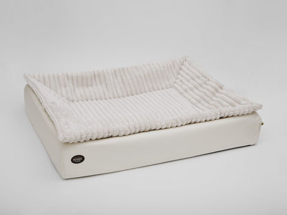 Hundebett KUDDE Pastell Kunstleder