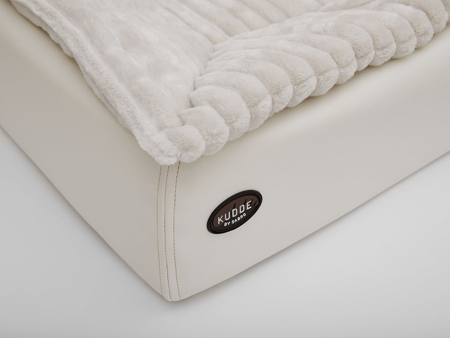 Hundebett KUDDE Pastell Kunstleder