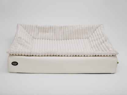 Hundebett KUDDE Pastell Kunstleder