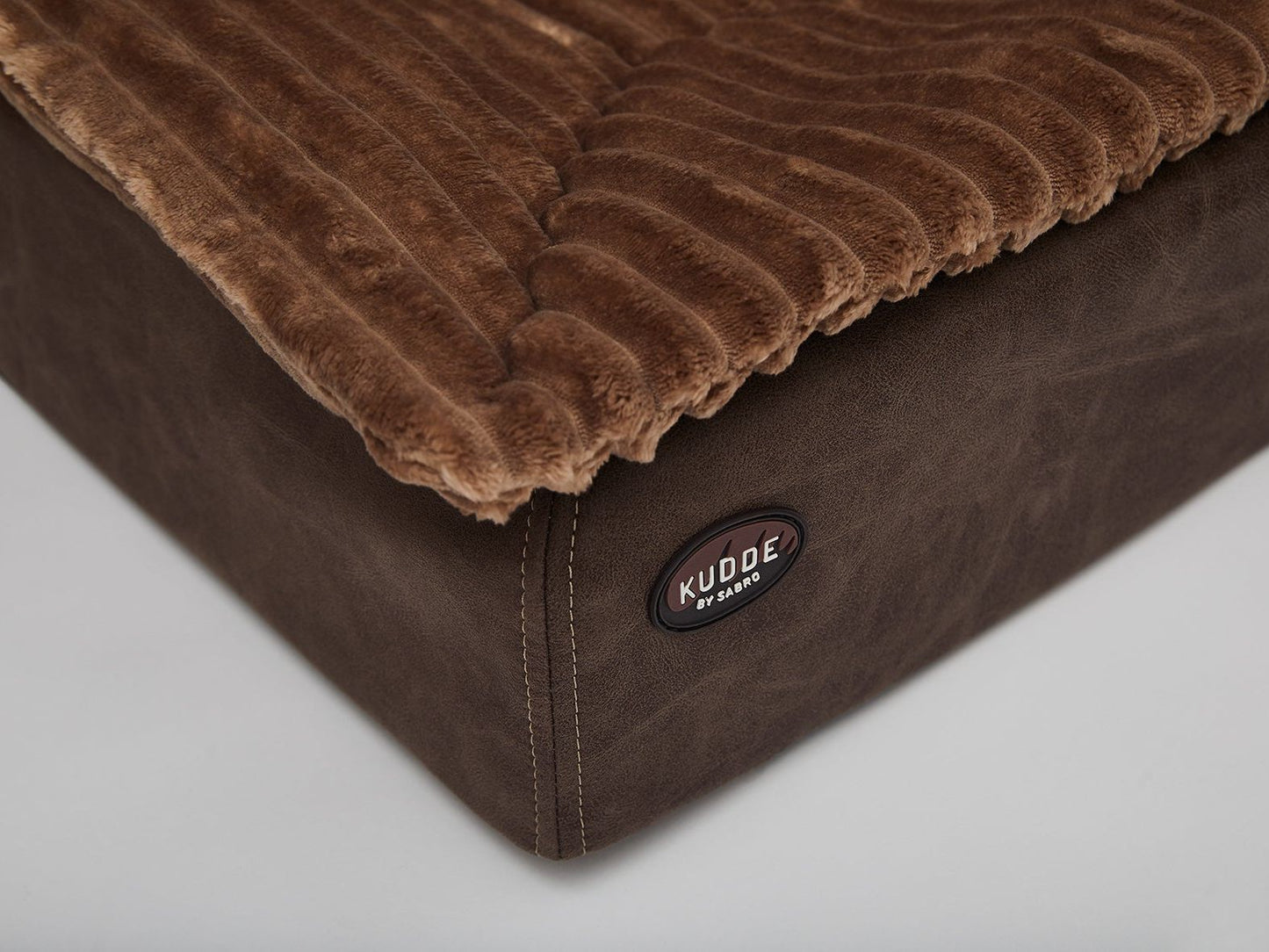 Hundebett KUDDE veganes Wildleder