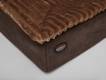 Hundebett KUDDE veganes Wildleder