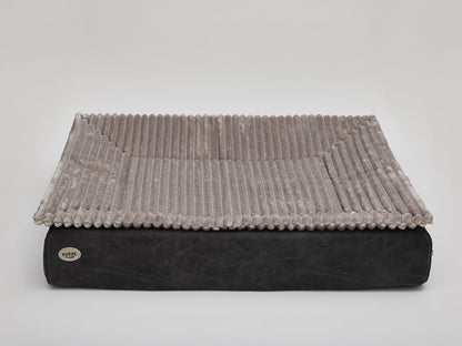 Hundebett KUDDE veganes Wildleder