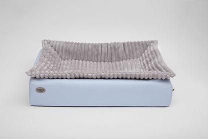 Hundebett KUDDE Pastell Kunstleder