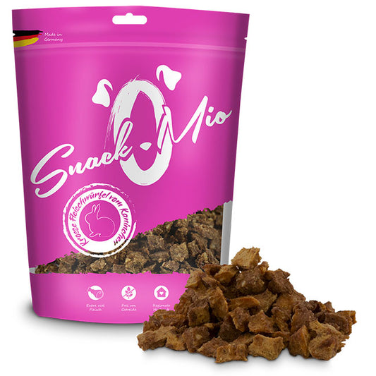 Hundesnack Snack O Mio Krosse Fleischwürfel vom Kaninchen