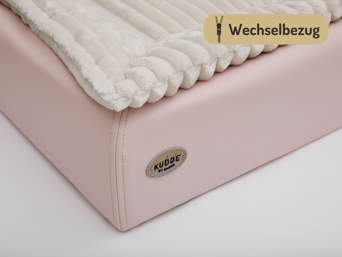 Bezug für KUDDE Pastell Kunstleder - blush / S