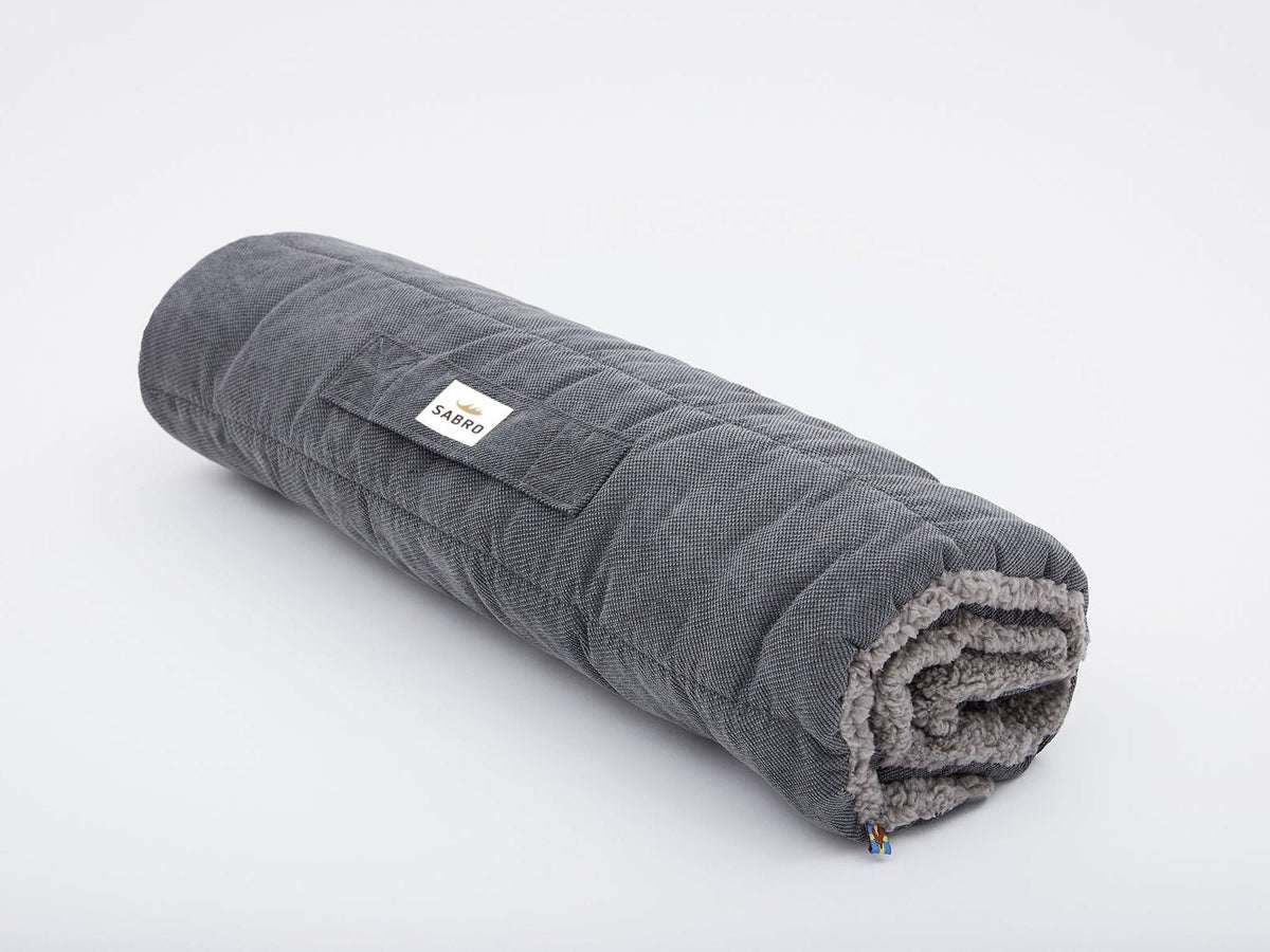 Reisematte RESOR - grau/hellgrau / S/M (100 x 65 cm)