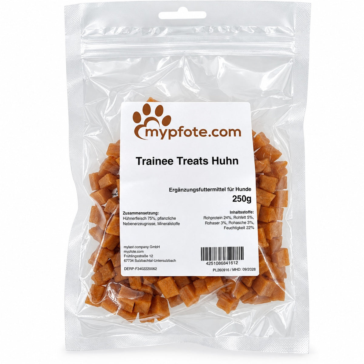 mypfote.com Trainee Treats – Trainingshappen für Hunde | 250 g