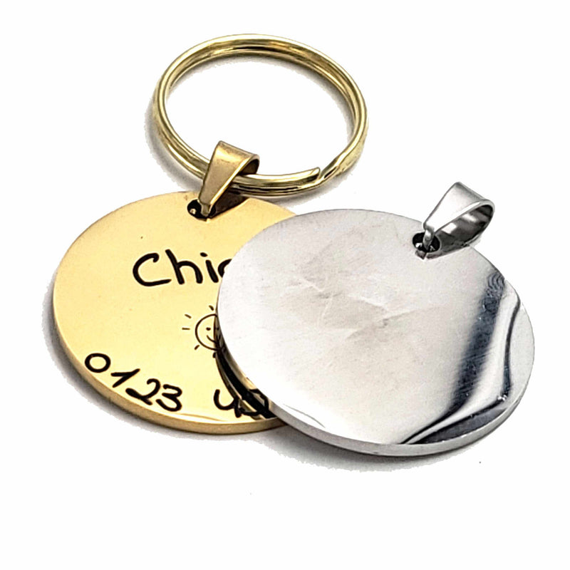Personalized dog tag with creative personalization - free engraving